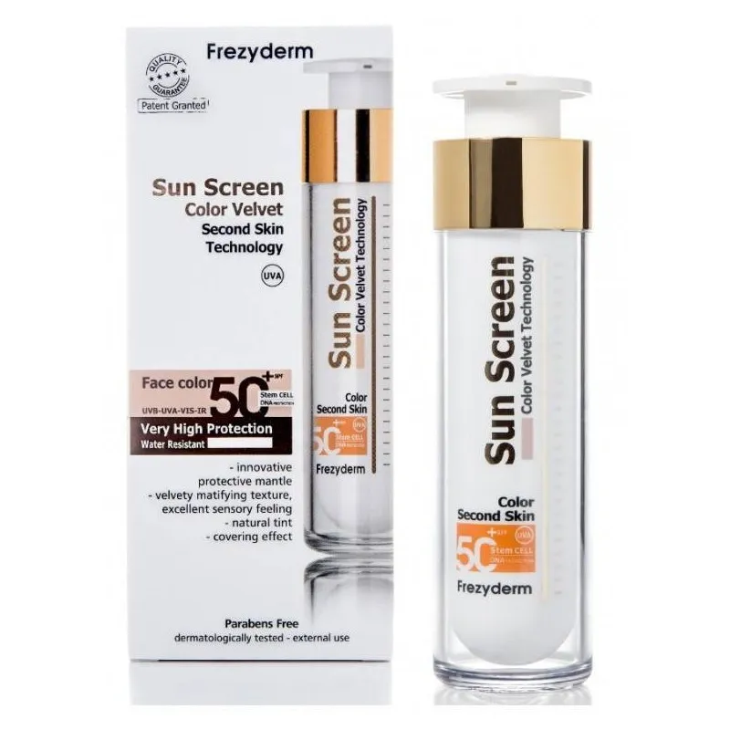 Frezyderm – Sun Screen Color Second Skin SPF 50+ FREZYDERM - 1