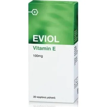 EVIOL Vitamin E 100mg efarma.al - 1