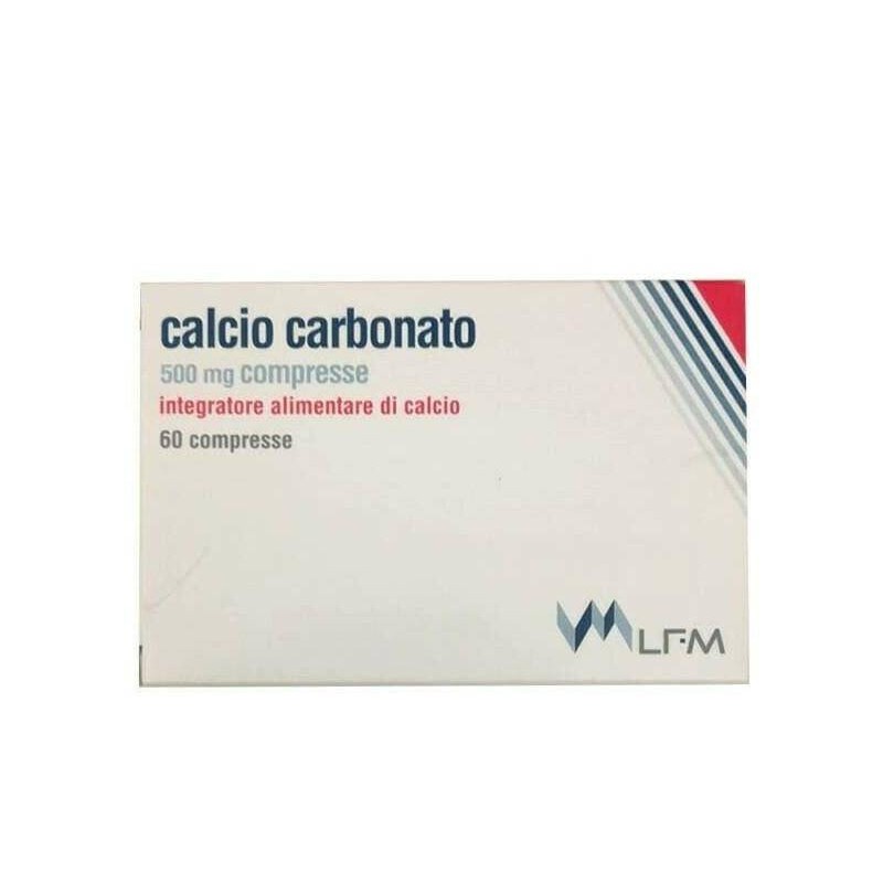 Calcio Carbonato 60 Compresse efarma.al - 1