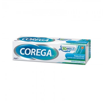 Corega - 3D Hold Prosthetic Adhesive Cream (Neutral) efarma.al - 1