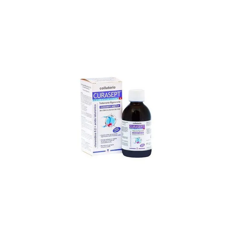 Mouthwash with 0.2% Chlorhexidine and Hyaluronic Acid Curasept - 1