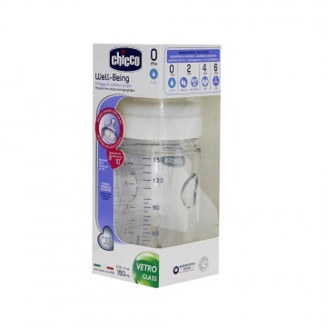 Chicco Well-Being Glass Bottle Chicco - 1