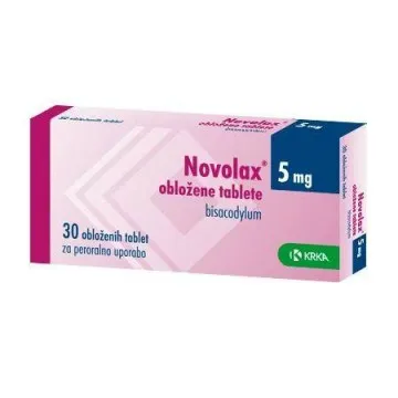 Novolax 5 mg Tableta te veshura KRKA efarma.al - 1