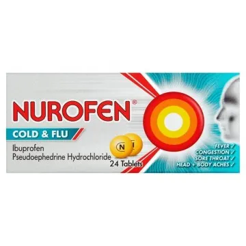 Nurofen Cold and Flu 24 tableta efarma.al - 1