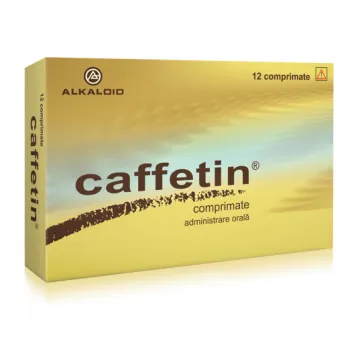 Caffetina 12 compressea, Alcaloide https://efarma.al/it/ - 1