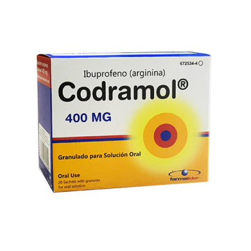 Codramol 400mg 20 bustina - Farmalider efarma.al - 1