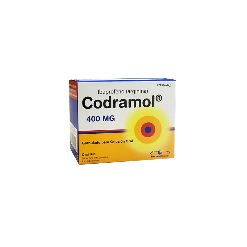 Codramol 400mg 20 pacchetti - Farmalider https://efarma.al/it/ - 1