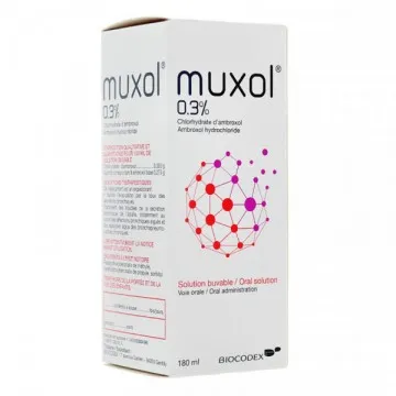 Muxol oral solution 180ml Biocodex efarma.al - 1