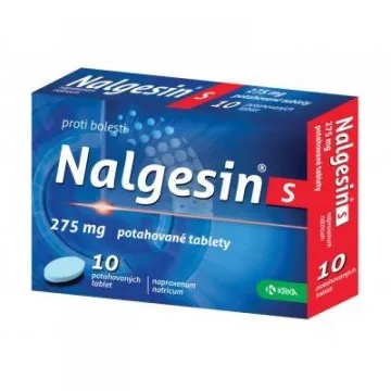 NALGESINA S 275 mg 10 compresse KRKA https://efarma.al/it/ - 1