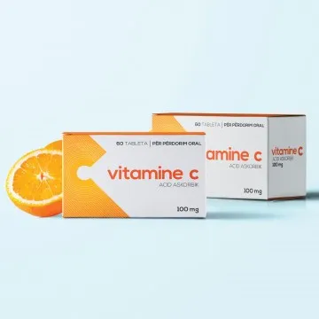 Vitaminë C - 60 Tableta 100mg - Profarma efarma.al - 1