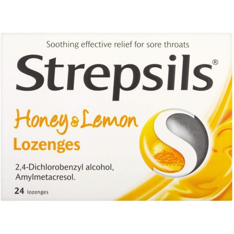 Strepsils Honey and Lemon 24 Tablets Reckitt Benckiser efarma.al - 1