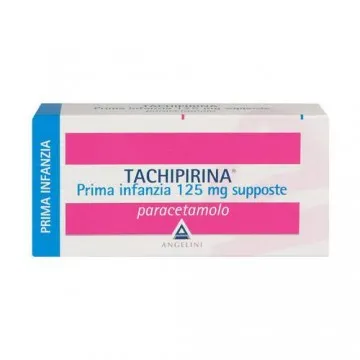 TACHIPIRINA PRIMA INFANZIA 125 mg supposte Angelini efarma.al - 1
