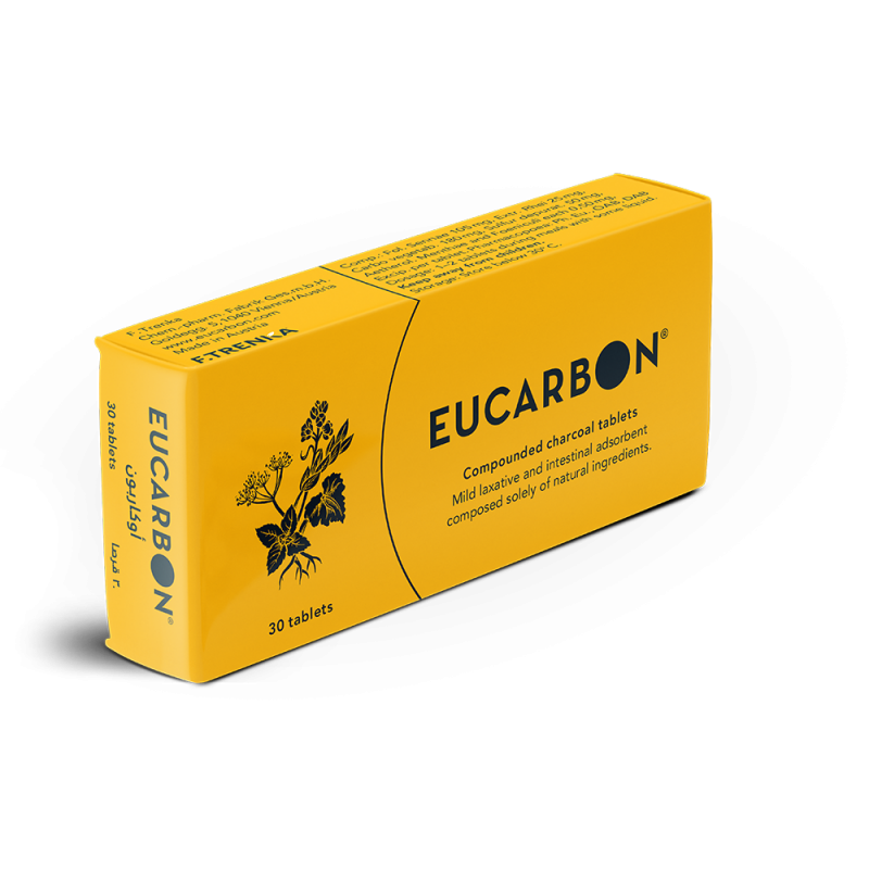 Eucarbon 30 Tablets F.Trenka efarma.al - 1