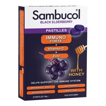 Sambucol Immuno Forte 20 Pastile efarma.al - 1