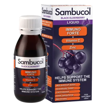 Sambucol – Immuno Forte Liquido 120ml https://efarma.al/it/ - 1