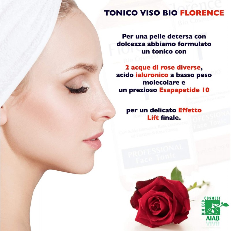 Florence Face Tonic Bio 250ml Florence Organics - 4
