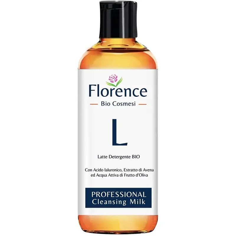 Florence Face Cleasing Milk with Hyaluronic Acid and Active Olive Fruit Water 250 ml Florence Organics - 1