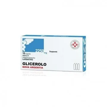 Nova Argentia Glicerolo 18 Suposte 2250mg efarma.al - 1