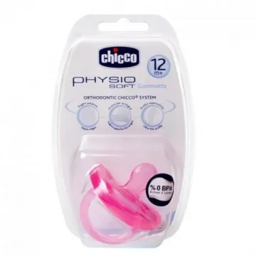 Chicco Physio Soft Pink (12m) Silicone Chicco - 1