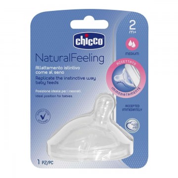 Chicco NaturalFeeling teat 2m + Chicco - 1