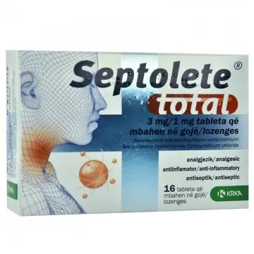 Total septolette 3 mg/1 mg - 16 Lozenges - 1