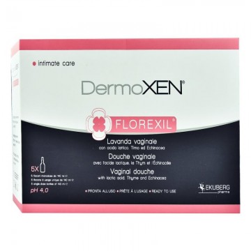 DermoXEN Florexil Doccia Vaginale - 5 Flakone - 1