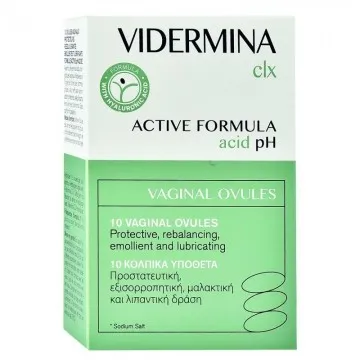 Vidermina Clx Active Formula - 10 Vaginal Ovula - 1