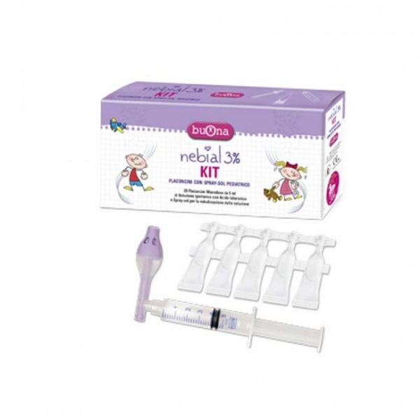 BUONA - Spray Sol - Set For Nebulization Of The Nasal Cavities