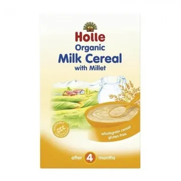 Holle – Organic Milk Cereal with Millet (4m+) Holle - 1