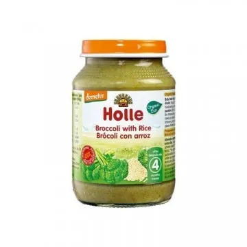 Holle - Pure me brokoli dhe oriz (4m+) Holle - 1