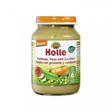 Holle – Pure me patate, bizele dhe kungull të njomë (6m+) Holle - 1