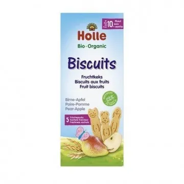 Holle – Biskota organike me dardhë dhe mollë (10m+) Holle - 1