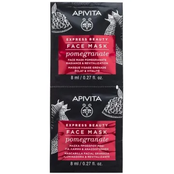 Apivita – Express Beauty Pomegranate Face Mask for Radiance & Revitalization Apivita - 1