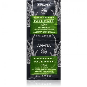 Apivita – Express Beauty Aloe Moisturizing & Refreshing Face Mask - 1