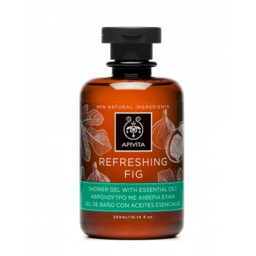 Apivita – Refreshing Fig Shower Gel With Essential Oils Apivita - 1