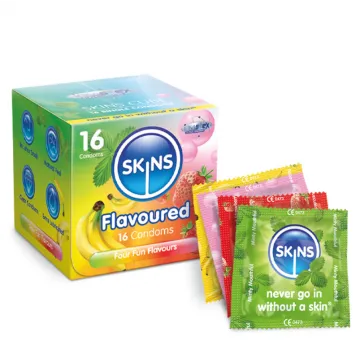 Skins Condoms Flavours Cube...