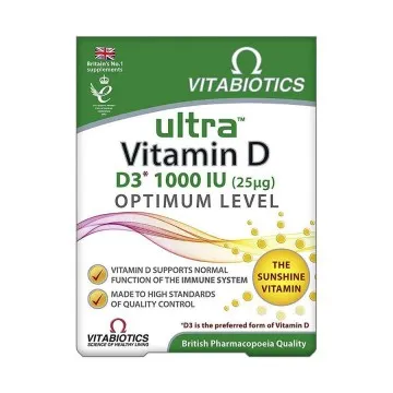 Vitabiotics – Ultra Vitamina D 1000 UI Vitabiotics - 1
