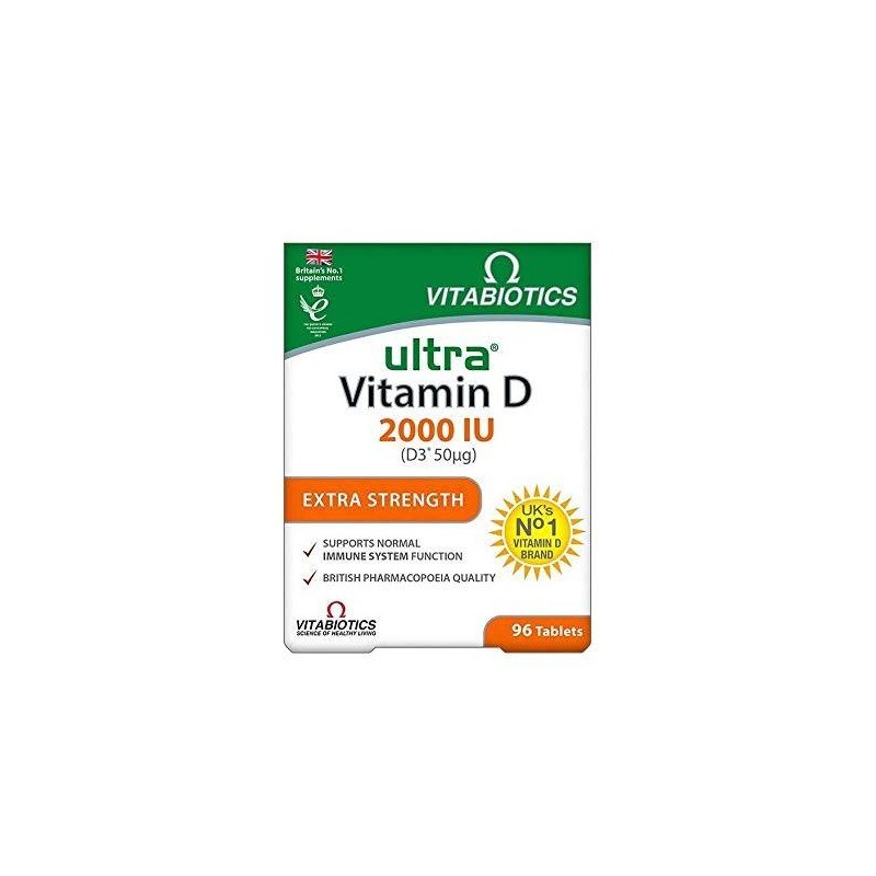 Vitabiotics – Ultra Vitamin D 2000 IU Vitabiotics - 1