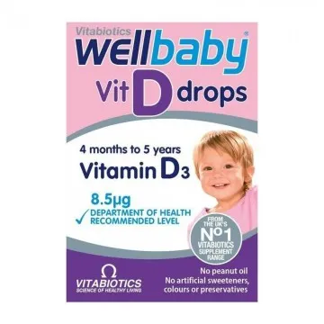 Vitabiotics – Wellbaby Vit D Gocce Vitabiotics - 1
