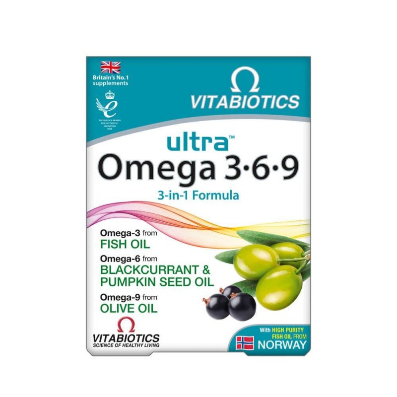Vitabiotics – Ultra Omega 3-6-9 Vitabiotics - 1