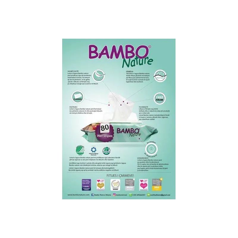 BAMBO NATURE LETRA TE LAGURA Bambo Nature - 2