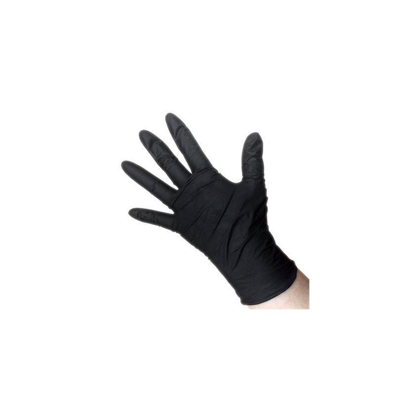 Gloves Black Nitrile - L efarma.al - 5