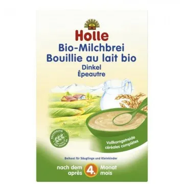 Holle – Cerale di Latte Biologico con Holle di Farro (4m+) - 1