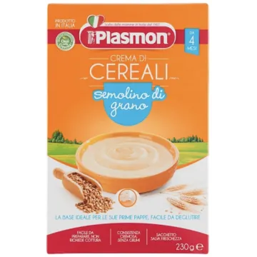 Plasmon Crema di Cereali semolino di grano 230 g Plasmon - 1