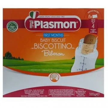 Plasmon Primi Mesi Biscottino Biberon 320g Plasmon - 1