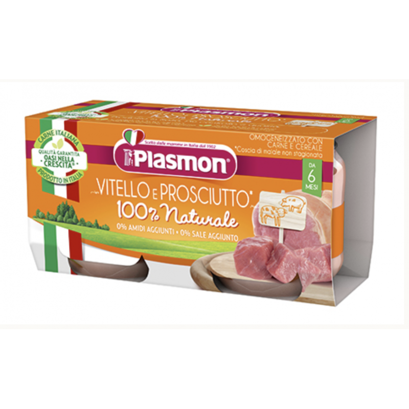 Plasmon Vitello-Prosciutto 2 x 80 g Plasmon - 1